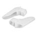 Anggrek Gel Toe Separator for Bunion Hallux Valgus & Hammer Toe - Anti-Slip Active Big Toe Spreader - 2 Pairs in Milchwei  - Buy Online on GoSupps.com