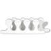 Buy Kosmetex Toe Separator Smile for Perfect Toenail Painting - 1 Pair | International Shipping Available - Buy Online on GoSupps.com