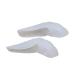 2pcs Silicone Gel Curly Gel Bunion for Men Toe Spacers for Feet Bunion for Women Toe Separators Toe Spreader Protector Splitter Gasket White Male Insole Man