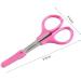 Buy Craft Scissors - Sharp Tip Eyebrow Scissors | Stainless Steel Makeup & Manicure Trimming Scissors with Cover | International Shipping - Buy Online on GoSupps.com