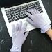 Migliore Wear Cotton Eczema Gloves for Dry Hands - 6 Pairs Taro Purple-S/M - Buy Online on GoSupps.com