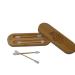 ATLANTEE Cotton swabs usable for all occasions multifunctional with an environmentally friendly bamboo storage box