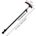 Walking Stick Walkers for Seniors Elderly Crutch Carbon 220G Ultralight Chicken Wing Wood Adjustable TelesCane Solid Wood Old Man Walking Stick/Withstand Weight 70KG rollator Walker Durable Mobility Svart 1 St A - Buy Online on GoSupps.com