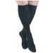 ITA-MED I H-304(3) XL BL Microfiber Knee Highs Black X-Large Black X-Large