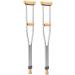 Crutches for Adults Underarm Cane Portable Aluminum Adjustable Cane Elderly Disabled Person Underarm Crutches Great for Travel or Work (A A loaded) Selfless dedication A Two loaded