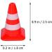 Toyandona Mini Warder Set - 30 Robust Plastic Cones for Children s Sports Dog Training & Parkour - Ideal Gift Red - Buy Online on GoSupps.com
