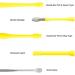 Portable Reusable Ear Pick Cleanser - Yellow Earwax Removal Tool | Spring Spoon Design | ABS Ear Cleaner for Ear Cleaning and Wax Removal - Buy Online on GoSupps.com