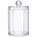 YSH Makeup Transparent Round Plastic Cosmetic Box Cotton Pads Storage Box Cosmetic Beauty Tool Kit - Buy Online on GoSupps.com