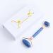 Blue Aventurine Jade Roller Gua Sha Massage | Effective Anti-aging Beautiful Skin Detox Reduces Wrinkles Massages Face Eyes & Neck to Achieve Beautiful Skin | Original Natural Jade Stone