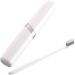 Gleavi Travel Toothbrush Organizer - Compact Toothbrush Case & Holder for Easy Travel - White PP - Buy Online on GoSupps.com