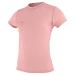 O'Neill Wetsuits Women's Hybrid Short Sleeve Sun Shirt Peony Medium