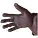 Women's Equestrian Gloves: 100% Real Leather Horse Riding Gloves in Brown, Beige, Tan & Black - Medium Dark Brown - Buy Online on GoSupps.com