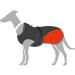 Hunter UPPSALA ALLROUNDER Dog Coat - 2-in-1 with Detachable Fleece Lining & Water-Repellent Stylish Anthracite/Red Ideal for All Weather - International Shipping Available - Buy Online on GoSupps.com