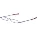 Mini Slim Reading Glasses 4.0x in Purple - Lightweight Portable Readers with Pen Clip Tube Case - Easy Carry Compact Design - Buy Online on GoSupps.com