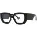 AIEYEZO Thick Frame Blue Light Glasses Men Women, Fashion Square Computer Eyeglass Anti Eyestrain & Prevent Headache A1 Black 54 Millimeters