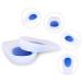 Super Soft Heel Pillow Gel Inserts - Orthotic Cushion for Plantar Fasciitis Relief (EU Size 39-44) - 2 Pairs of Heel Support - Buy Online on GoSupps.com