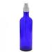 Blue glass bottle 200 ml blue glass bottle with atomizer empty Kosmetex spray bottle glass bottle 1 200 ml