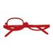STOP TO SHOP! 2 Pack Magnifying Makeup Reading Glasses - Flip Lens Eyewear in Black/Red (2.5) - Ideal for Cosmetics & Beauty - Buy Online on GoSupps.com