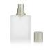 Enslz Frosted Glass Bottle Perfume Atomizer Refillable Spray Empty Perfume Bottle for Men and Women (100ml) 3.4 Ounces