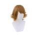 Chihiro Fujisaki Cosplay Wig - Short Layered Brown Hair & Wig Cap | International Shipping Available - Buy Online on GoSupps.com
