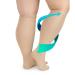 FITTOO Plus Size Compression Socks for Men & Women 20-30mmHg Graduated Compression Socks for Shin Splint Varicose Vein & Calf Pain Fatigue Relief Closed Toe & Wheat 5X-Large