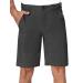 PULI Men's Stretch Golf Short Quick Dry Dress Casual Lightweight Flat Front 10" Summer Hybrid Shorts with Pockets 32 Black