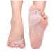 Silicone Bunion Corrector Toe Separators - Straighten Overlapping Toes Hammer Toe Callus Blister - Day/Night Use - Gel Pads for Toe Alignment - 1 Pair