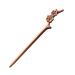 LALAFINA Peach Wood Hairpin Chinese Hair Accessories Hair Clips for Girls Flower Hair Accessories Bride Hair Stick Womens Hair Clips Metal Hair Pin Japanese-style Women's Headgear