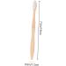 FRCOLOR 20 Pcs Bamboo Toothbrush Set | Eco-Friendly Vegan Reusable Wooden Manual Toothbrushes | Sustainable Bamboo Fiber Toothbrushes - Buy Online on GoSupps.com