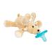 WubbaNub Infant Pacifier - Tan Reindeer