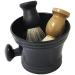Premium White Shaving Mug & Soap Cup Set for Men | Perfect for Brushes & Daily Face Care - Buy Online on GoSupps.com