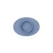 ezpz Tiny Bowl - 100% Silicone Suction Bowl with Built-in Placemat for First Foods + Baby Led Weaning - Fits on All Highchair Trays - 4 Months+ (Indigo)