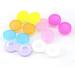 Double Contact Lens Container - Transparent Storage for Contact Lenses with Lid & Solution | Ideal for Travel - Buy Online on GoSupps.com