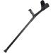 Adult Crutches Forearm Crutches Aluminum Walking Cane Height Adjustable Applicable Height: 140-180Cm/Black/1 Piece Lucky Star Black 1 Pair - Buy Online on GoSupps.com
