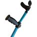 GagalU Folding Medical Forearm Crutches Portable Adult Elbow Arm Cuff Crutch Walker with Height Adjustable Collapsible Lightweight Aluminum Alloy - Buy Online on GoSupps.com