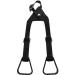 Showman Heavy Duty Adjustable Buddy Stirrups in Black - Nylon Construction - Buy Online on GoSupps.com