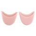 2cps(1pair) Soft Silicone Gel Pointe Ballet Dance Shoe Toe Pads Toe Protector with Breathable Hole One Size