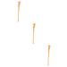 Fomiyes 3st back scratch for adults curved aggressive scratch back roll traditional finger scratches wooden residential culture wood decor man bamboo itching