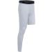 Jonscart One Leg Compression Tights Long Pants Basketball Sports Base Layer Underwear Active Tight White-right-long Large - Buy Online on GoSupps.com