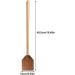 VENEKA PU Leather Fly Swatter Heavy Duty Manual Fly Swatter with Wood Handle Leather Fly Swatter for Indoor and Outdoor Reusable Easy to Use - Buy Online on GoSupps.com