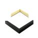 Nielsen Bainbridge Wood Frame Kits black 24 in.