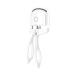 Jimenez Heated Eyelash Curler Electric Temperature Control Charging Mini Portable Electric Perm Eyelash Curler White