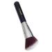 Premium Synthetic Blush & Bronzer Angled Kabuki Makeup Brush in Black - Ideal for Contouring and Highlighting - 1pcs - Buy Online on GoSupps.com