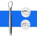 Premium Stainless Steel Tongue Scraper & Brush | Ultimate Dental Tongue Cleaner for Fresh Breath - Ships Internationally - Buy Online on GoSupps.com