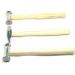 3pc - Double-Sided Metal Jewelry Texture Chasing Repousse Hammer 6 Patterns