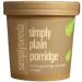Simplyseedz Plain Instant Porridge Oat Pot 60g (9 x Pots) Compostable Recyclable Pot No added sugar High protein Prebiotic Vegan Wholegrain Unprocessed Vegan Simply Plain - Buy Online on GoSupps.com