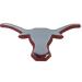 The University of Texas Longhorns Metal Auto Emblem (Chrome (Orange Trim))