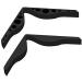 Accrol 10-Piece Fog-Free Mask Accessories | Silicone Anti-Fog Nose Bridge Pads for Glasses | Black - Buy Online on GoSupps.com