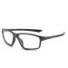 Fuqinqingoz fashionable blue light blocking reading glasses computer reader comfort clear view flat light mirror presbyopia glasses (color: C6 size: +100) +100 C6