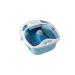 HoMedics Shower Bliss Foot Spa, Shower Massage Water Jets, Pedicure Center with 3 Attachments, Toe-Touch Control, FB-625H